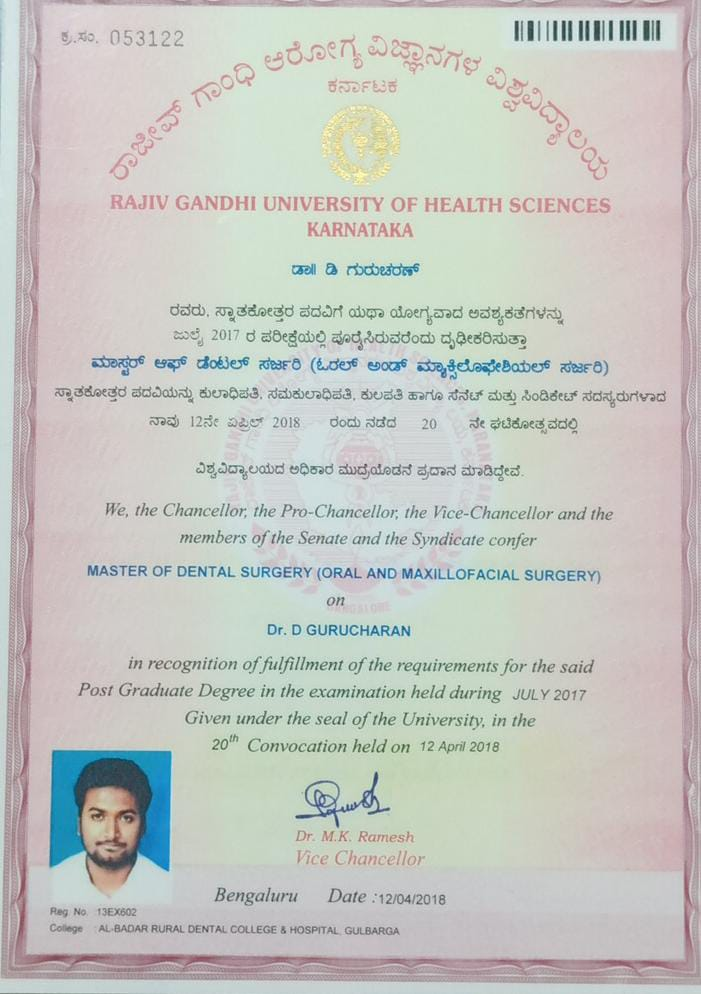 Certification awarded to our clinical team